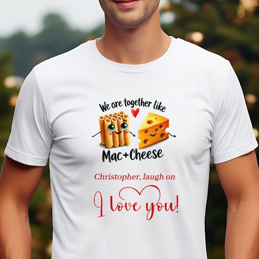 Funny Food Love Gift Personalized Valentine Shirt