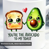 Funny Food Mug Custom Name Valentine Gift