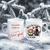 Funny Food Mug Custom Name Valentine Gift