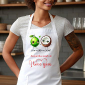 Funny Food Personalized Sweet Valentine Apron Schort