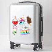 Funny food stickers (Koffer)