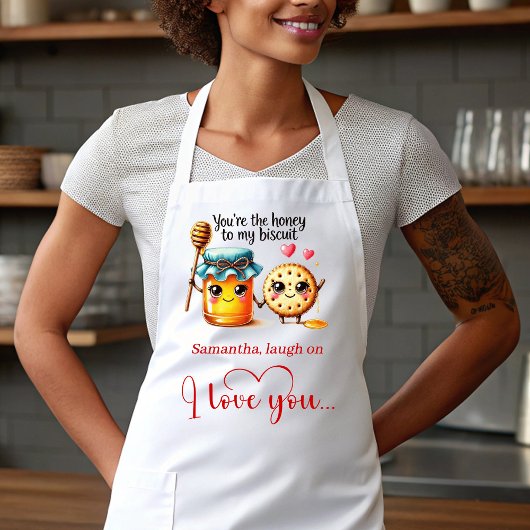 Funny Foods Personalized Cute Love Gift Apron Schort