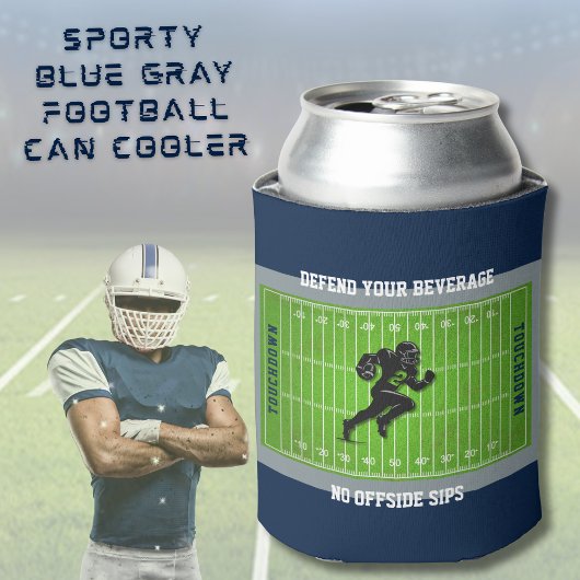 Funny Football Game Day Can Beverage Cooler