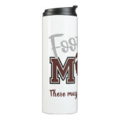 Funny Football mama Thermosbeker (Gedraaid links)