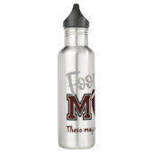 Funny Football mama Waterfles (Links)