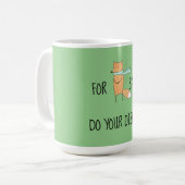 Funny for Fox Sake do Dishes Koffiemok (Voorkant links)
