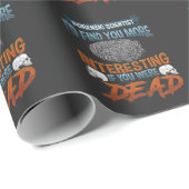 Funny Forensic Science Police rechercheur Quote Cadeaupapier (Rol Hoek)