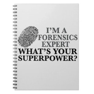 Funny Forensics Expert Notitieboek