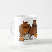 Funny Forest Animals Koffiemok (Voorkant links)