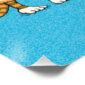 Funny Forgetful Cat Poster Perfect Poster (Hoek)