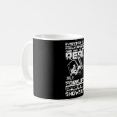 Funny Forklift Operator Koffiemok (Voorkant links)