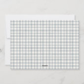 Funny Foto Ugly Sweater Leafy Reindekerst Feestdagenkaart (Achterkant)