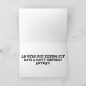 FUNNY FOTO UIT DE JAREN 1890 PATHISCH DROEVIG OUD KAART (Binnen)