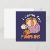 Funny Four Pumpkins Herfst (Voorkant / Achterkant)