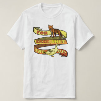 Funny Fox Duck Animal Pun T-shirt