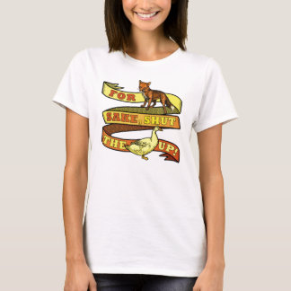 Funny Fox Duck Animal Pun T-shirt