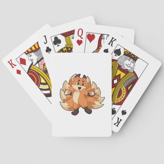 Funny Fox Pokerkaarten (Achterkant)