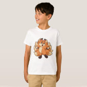 Funny Fox T-shirt (Voorkant volledig)