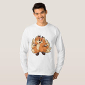 Funny Fox T-shirt (Voorkant volledig)