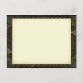 Funny Frankenstein Halloween Costume Personalized Briefkaart (Achterkant)