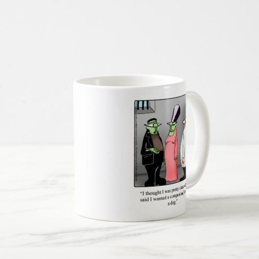 Funny Frankenstein Halloween Mug (Devant droit)
