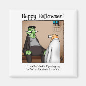 Funny Frankenstein Monster Magnet Humour (Devant)