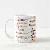 Funny -Franse zwemschool Koffiemok (Links)