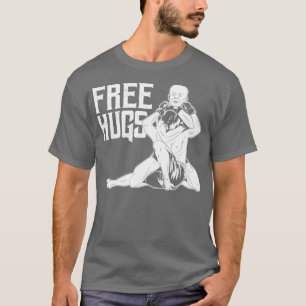 Funny Free Hugs BJJ Jiu Jitsu en MMA T-shirt