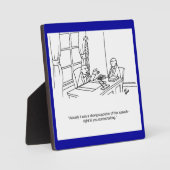 Funny Free Speech Business Plaque Fotoplaat (Voorkant)