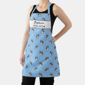 Funny French Bull Dog Frenchie Pattern Schort (Insitu)