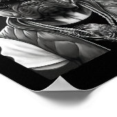 Funny French Bulldog Rapper Hip Star Poster (Hoek)