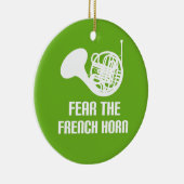 Funny French Horn Ornament (Rechts)