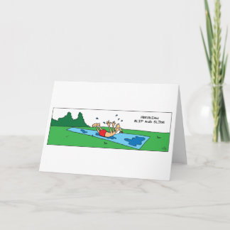 Funny Freudian Slip en Slide Kaart