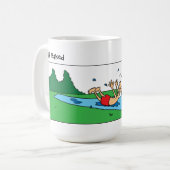 Funny Freudian Slip en Slide Koffiemok (Voorkant links)