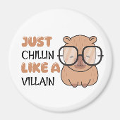 Funny Fridge Magnet Gift-Capybara Decal (Devant)