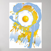 Funny_Fried_Egg Poster (Voorkant)