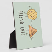 Funny Friend-chip chips chips Fotoplaat (Zijkant)