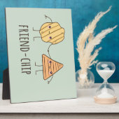 Funny Friend-chip chips chips Fotoplaat (Zijkant)