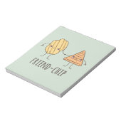 Funny Friend-chip chips chips Notitieblok (Gedraaid)