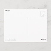 Funny Frog Briefkaart (Achterkant)