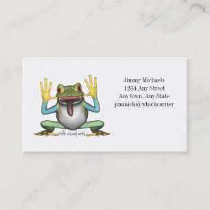 Funny Frog Carte de visite