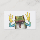 Funny Frog Carte de visite (Dos)