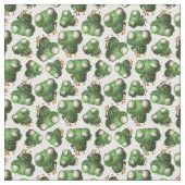 Funny Frog Cartoon Character Seamless Pattern Stof (Close Up)