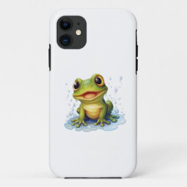 Funny frog iPhone 11 hoesje