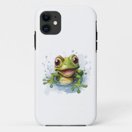 Funny frog iPhone 11 hoesje