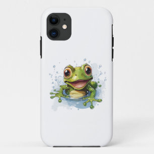 Funny frog iPhone 11 hoesje