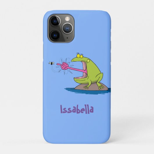Funny frog en cartoon Case-Mate iPhone case (Achterkant)
