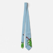 Funny Frog en Fly Stropdas (Achterkant)