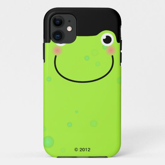 Funny Frog Face Case-Mate iPhone Case (Achterkant)