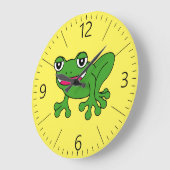 Funny frog grote klok (Hoek)